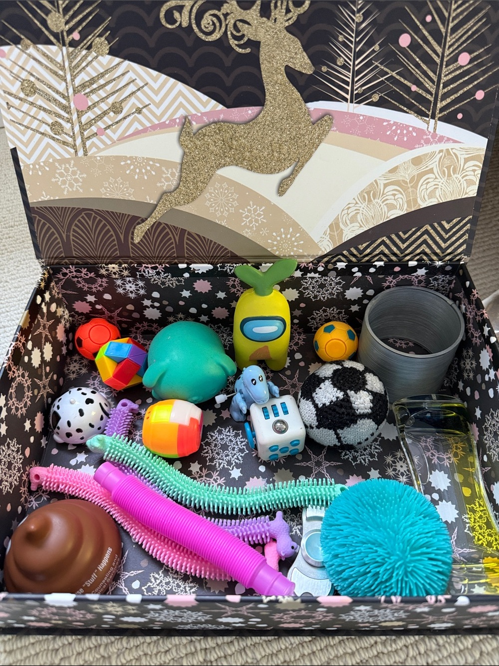 Assorted Kids Sensory Fidget Toy Set - Multi-Color
